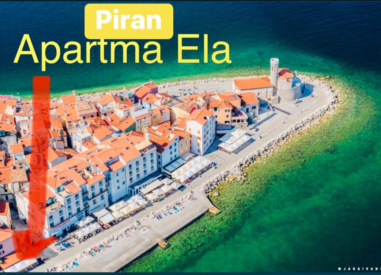 Apartment Ela Piran Eksteriør bilde